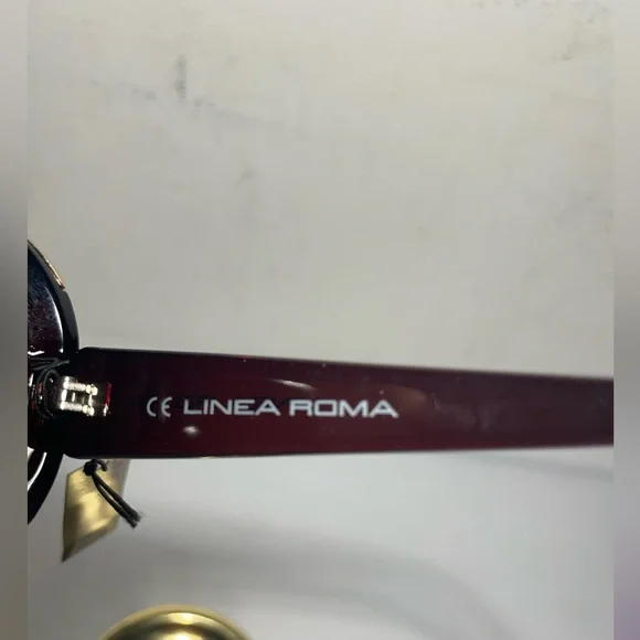 Authentic línea roma women’s sunglasses brown made in italy New Linea Roma Sunglasses color Brown,made in italy | eBay main image 4